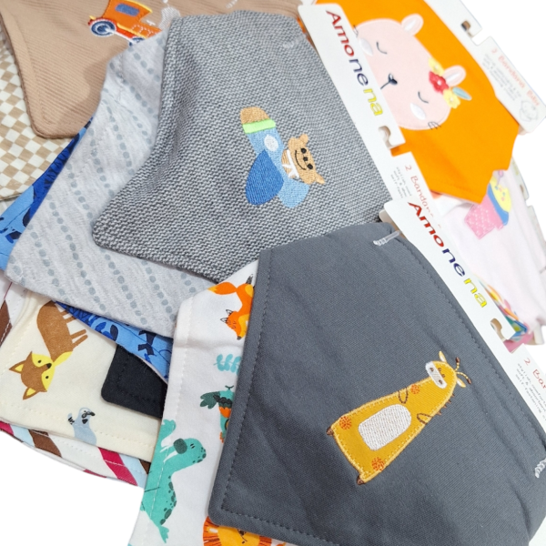 👼🏻 Bandanas babero pack 2 - Imagen 2