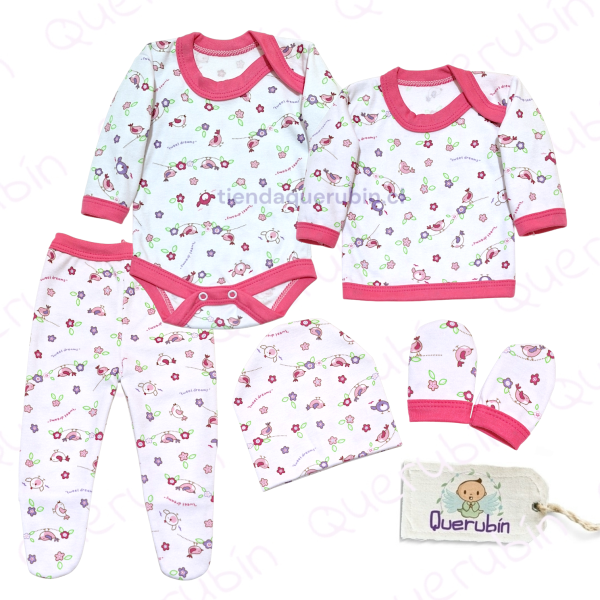 👼🏻  Ajuar Estampado 0-3M - Imagen 2