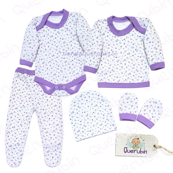 👼🏻  Ajuar Estampado 0-3M - Imagen 4