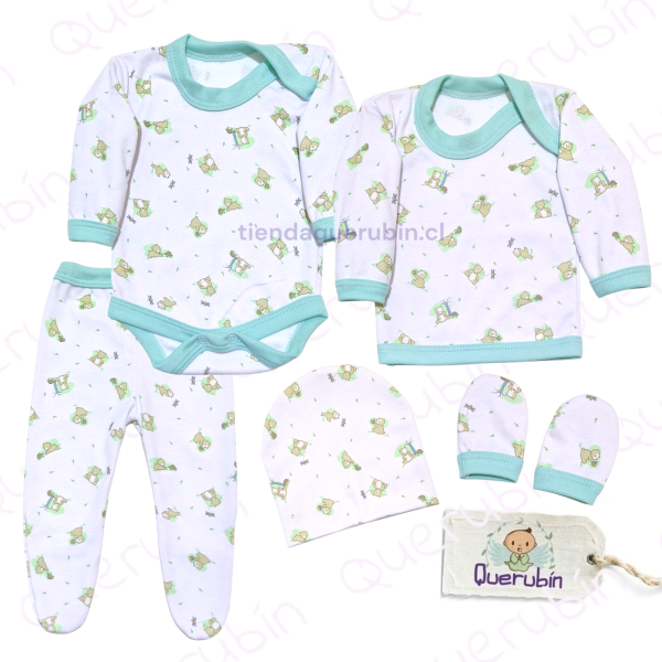 👼🏻  Ajuar Estampado 0-3M - Imagen 3