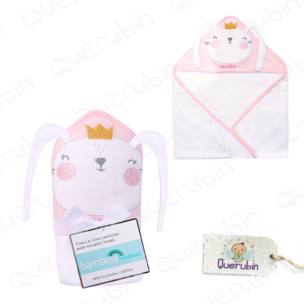 👼🏻 Toalla con Capucha Bambino - Imagen 8