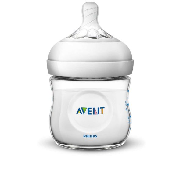 👼🏻 Set de recien nacido Natural (2x125 ml y 2x260 ml), un cepillo, y chupete traslúcido 0-6m - Imagen 2