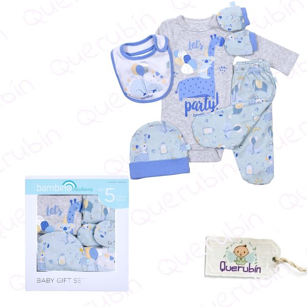 👼🏻Ajuar Bambino 5piezas - Imagen 4
