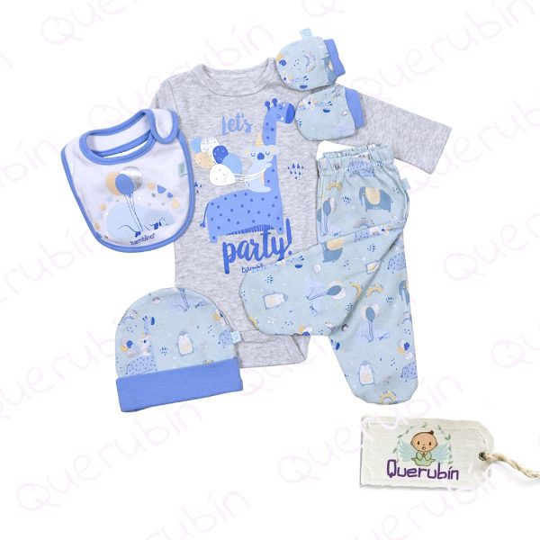 👼🏻Ajuar Bambino 5piezas - Imagen 3