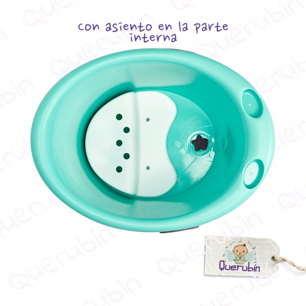 👼🏻Bañera Redonda con Asiento Momeasy - Imagen 3