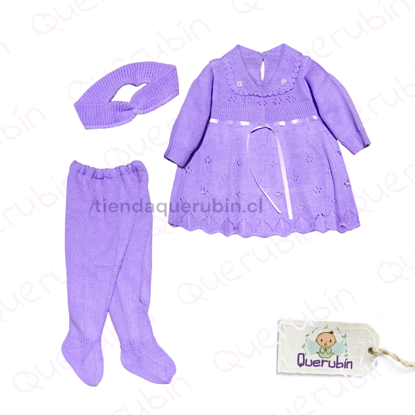👼🏻 Vestido Lana 3piezas - Imagen 3