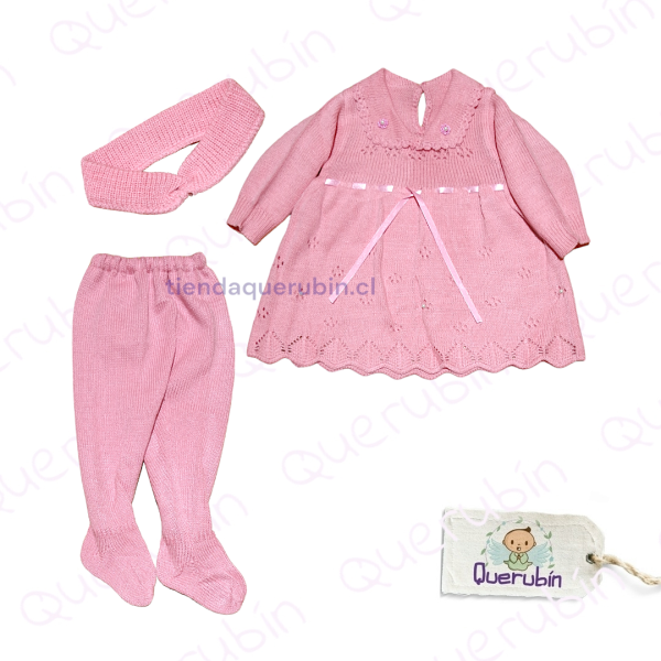 👼🏻 Vestido Lana 3piezas - Imagen 6