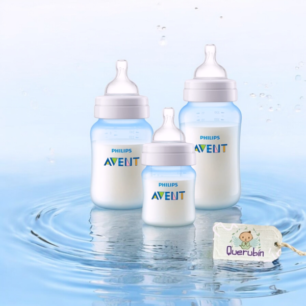 👼🏻 Set Mamadera Avent anti-colic 125 ML+260ML+330 ML
