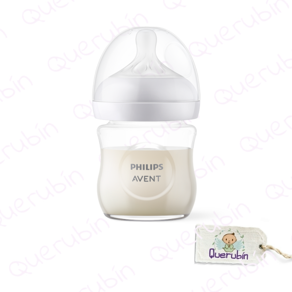 👼🏻 Mamadera Vidrio Avent Natural Response 120ml - Imagen 2
