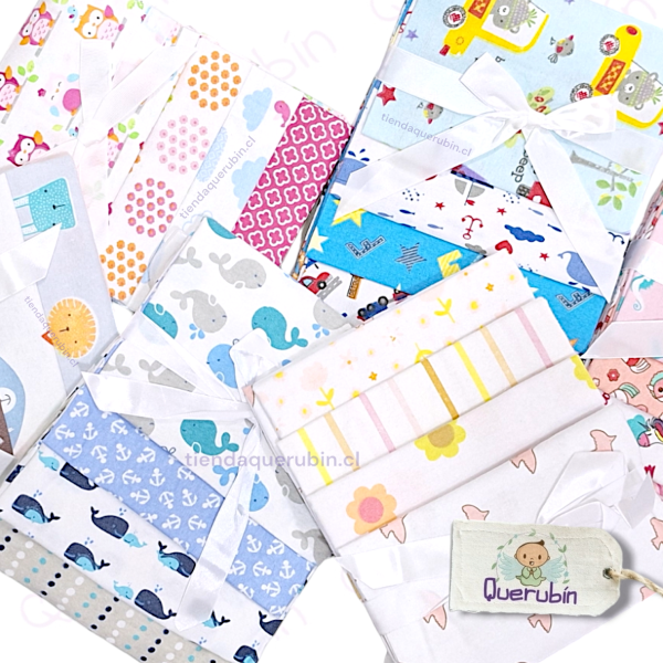 👼🏻 Pañal/Tuto Algodón Franela Pack x4 - Imagen 6