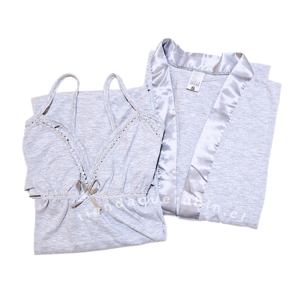 👼🏻 Conjunto Maternal Bata+Camisa Lisa - Imagen 2