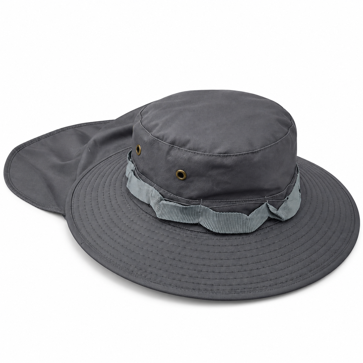 Sombrero juvenil con cubrenuca - Imagen 3